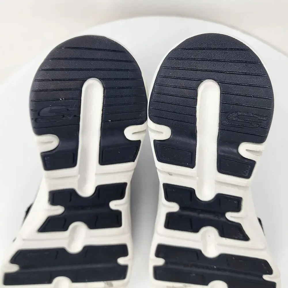 Skechers Arch Fit Casual Retro Sandals Women 8 Black Nylon Z-Strap 119237-BLK - Picture 11 of 12